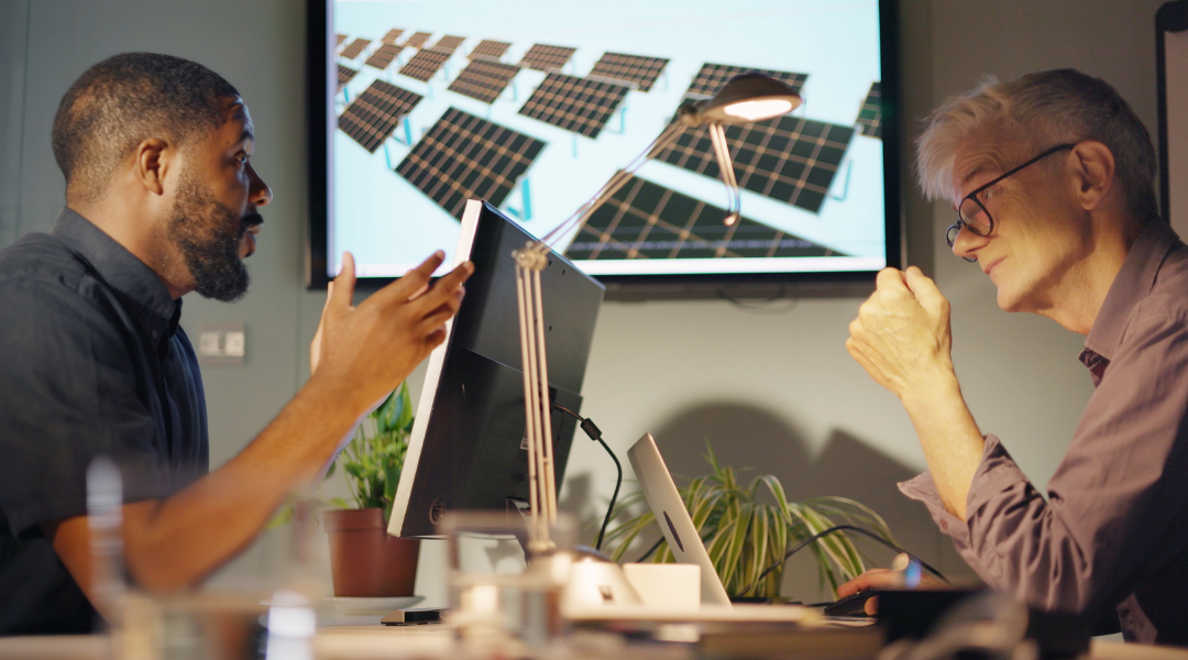 discussion about solar project